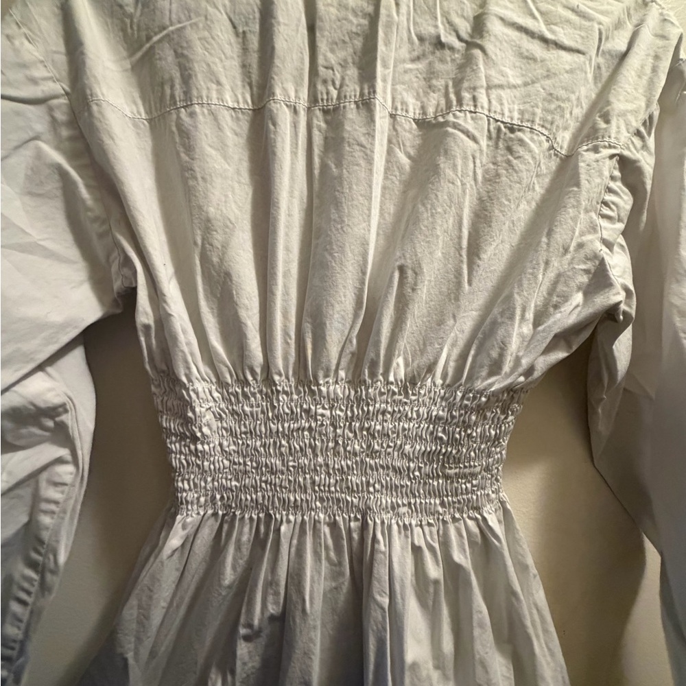Ash White Button-Up Shirt - Picture 5 of 5